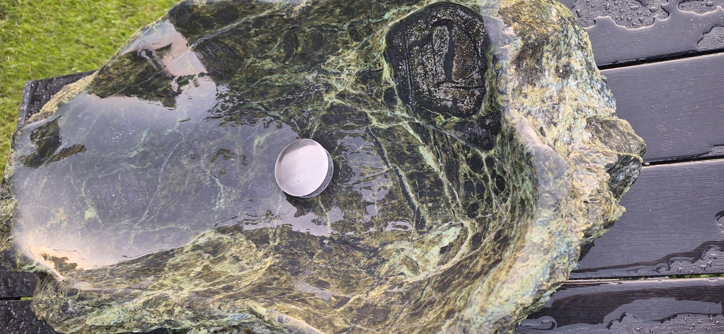 Lavoar Piatră Verde/Negru