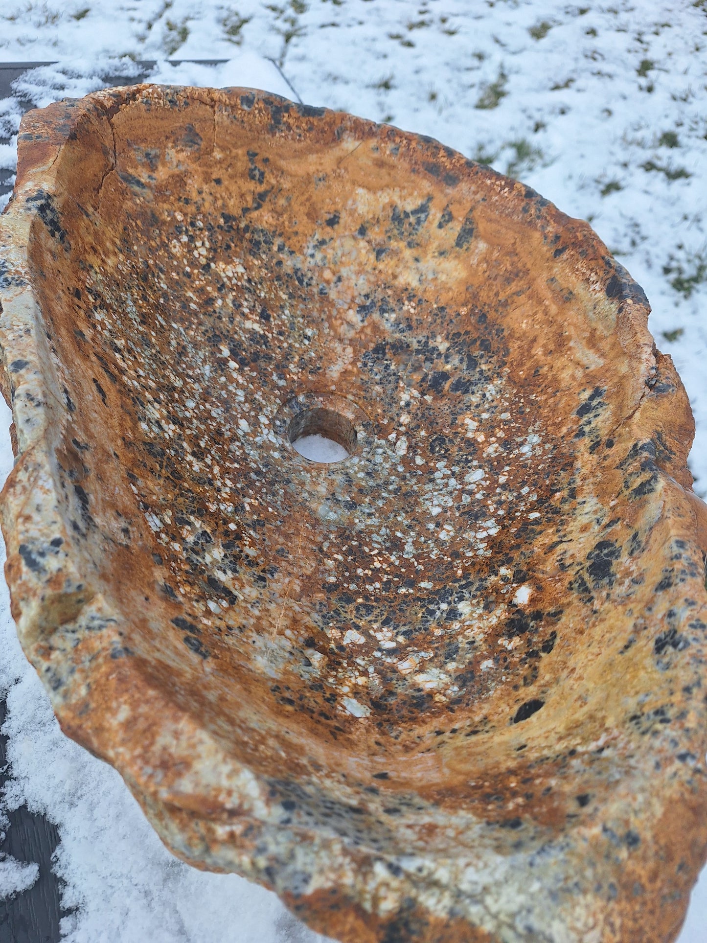 Lavoar Piatră Cărămiziu