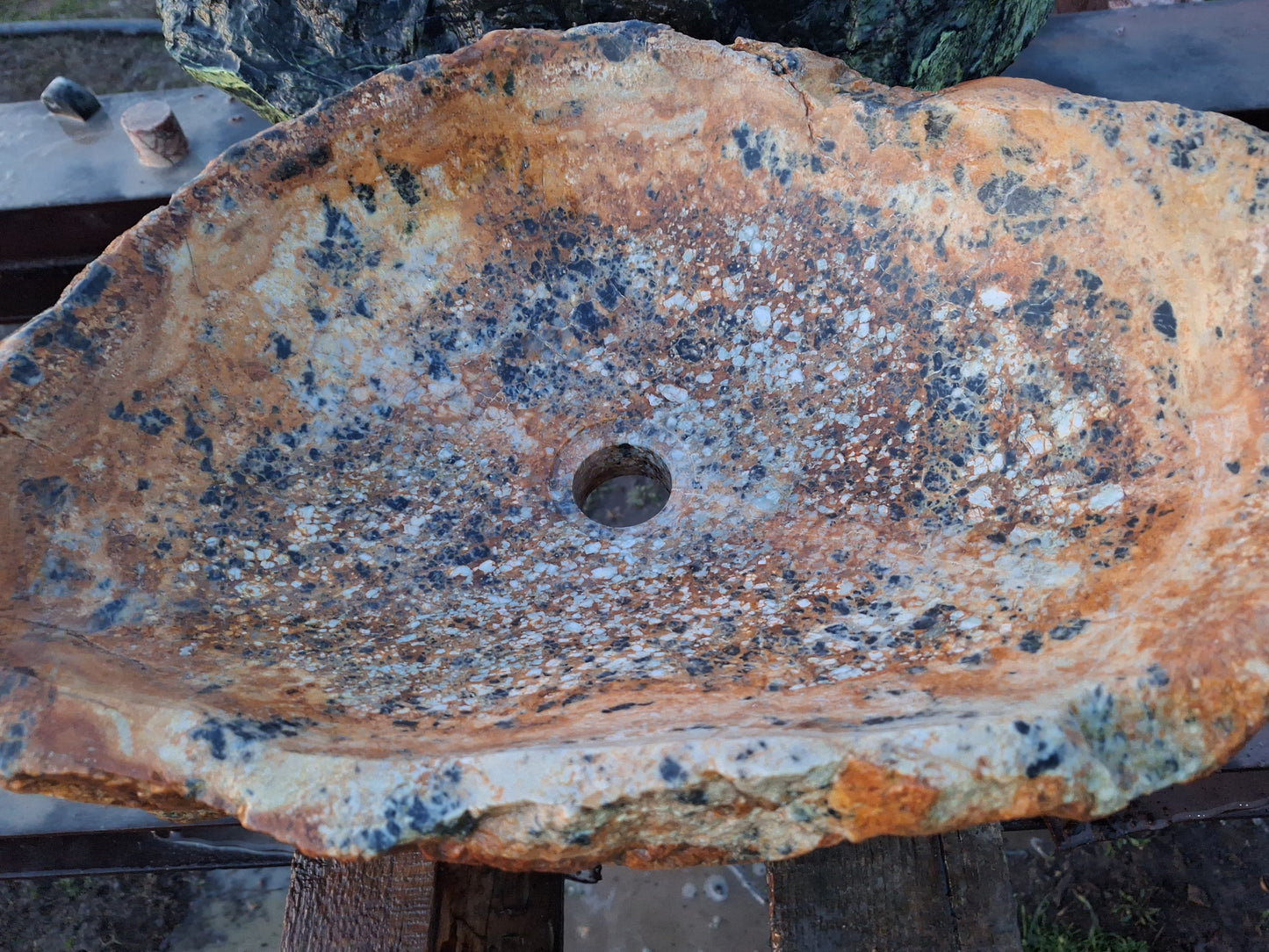 Lavoar Piatră Cărămiziu