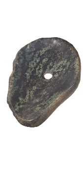 Lavoar Piatră Naturală,negru/verde,montaj pe blat, 14,3kg  ,50/35/10