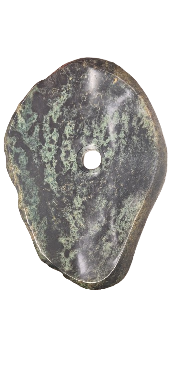 Lavoar Piatră Naturală,negru/verde,montaj pe blat, 14,3kg  ,50/35/10