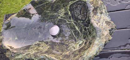 Lavoar Piatră Verde/Negru