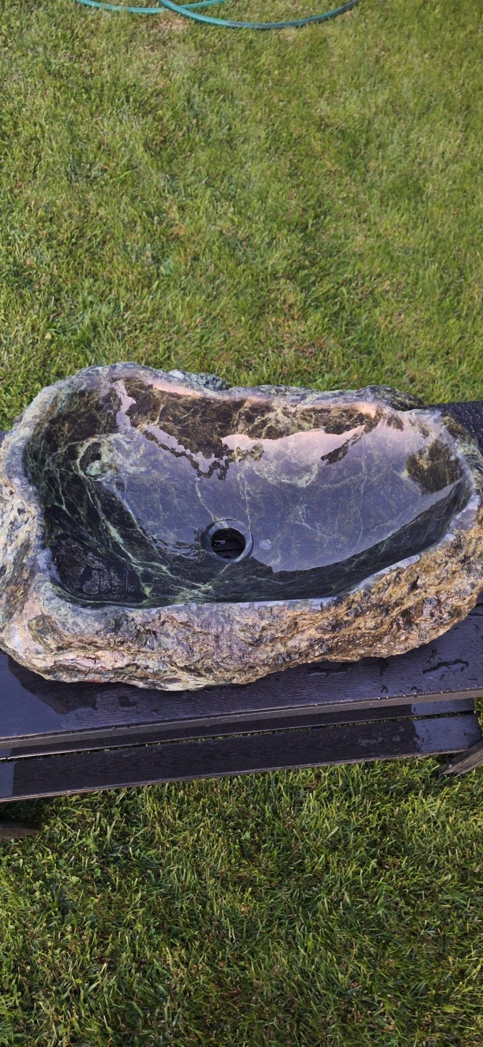 Lavoar Piatră Verde/Negru