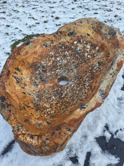 Lavoar Piatră Cărămiziu