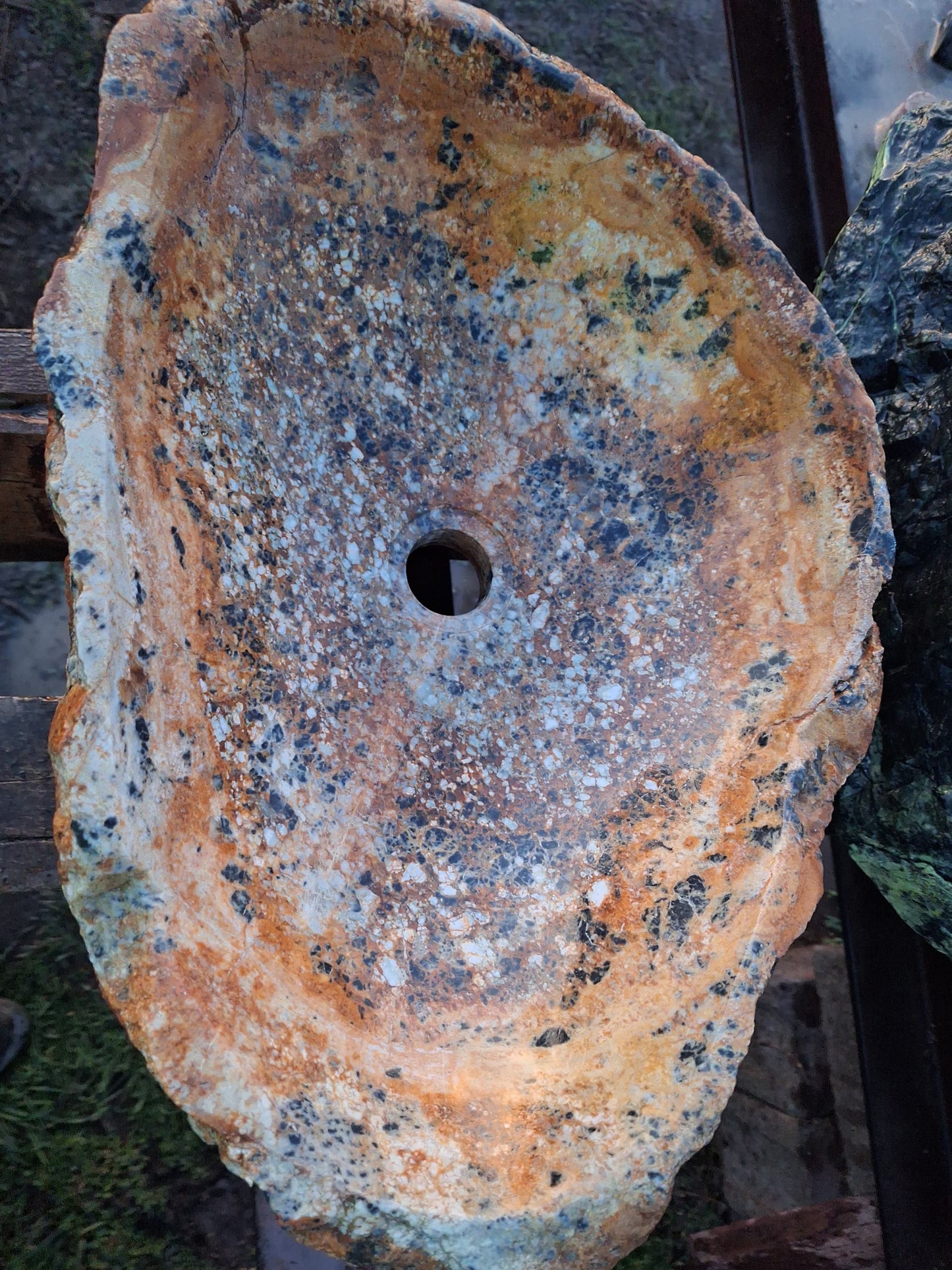 Lavoar Piatră Cărămiziu