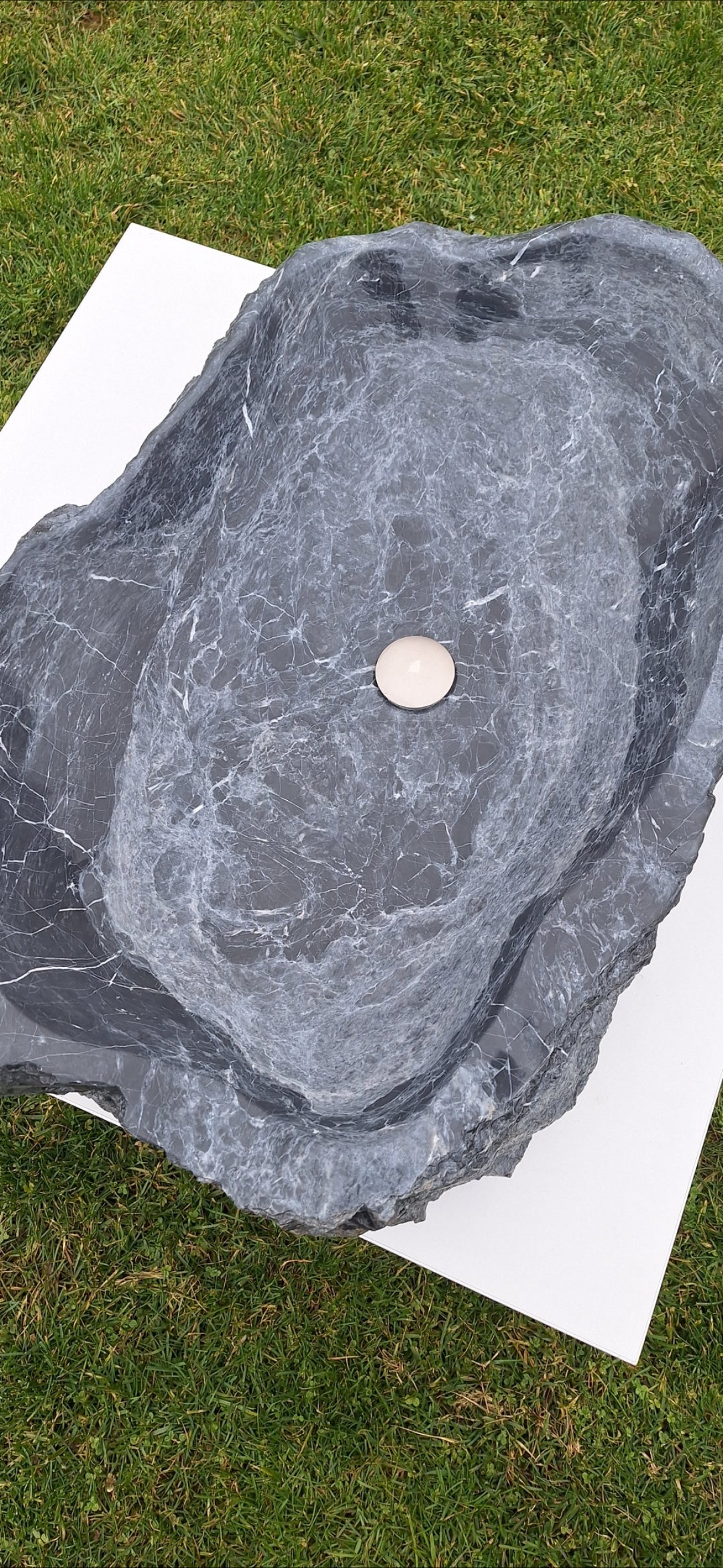 Lavoar Piatră Naturală, 86×57×18,montaj pe blat,57 kg
