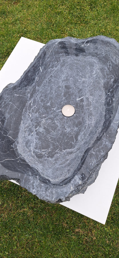 Lavoar Piatră Naturală, 86×57×18,montaj pe blat,57 kg