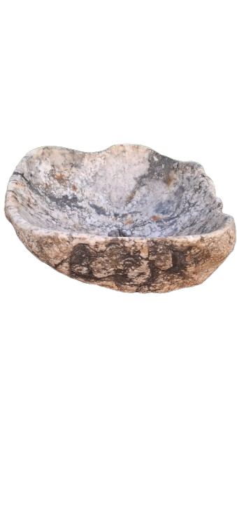Lavoar din Piatră Naturală,stonesink, 44x38x18,montaj pe blat, 26.5 kg