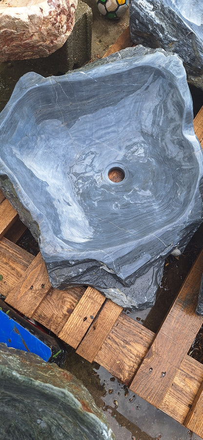 Lavoar Piatră Naturală, 73×59×15, 48 kg,montaj pe blat
