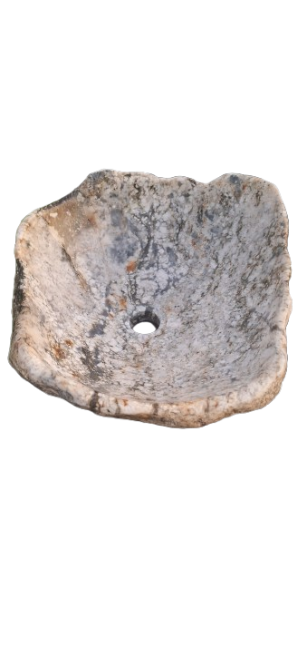 Lavoar din Piatră Naturală,stonesink, 44x38x18,montaj pe blat, 26.5 kg