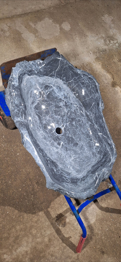 Lavoar Piatră Naturală, 86×57×18,montaj pe blat,57 kg