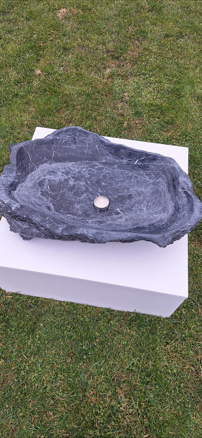 Lavoar Piatră Naturală, 86×57×18,montaj pe blat,57 kg