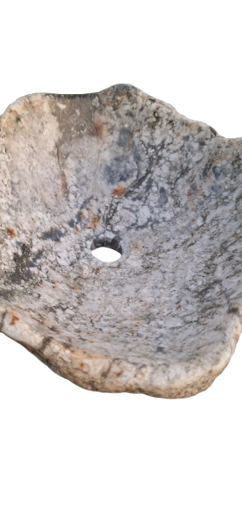 Lavoar din Piatră Naturală,stonesink, 44x38x18,montaj pe blat, 26.5 kg