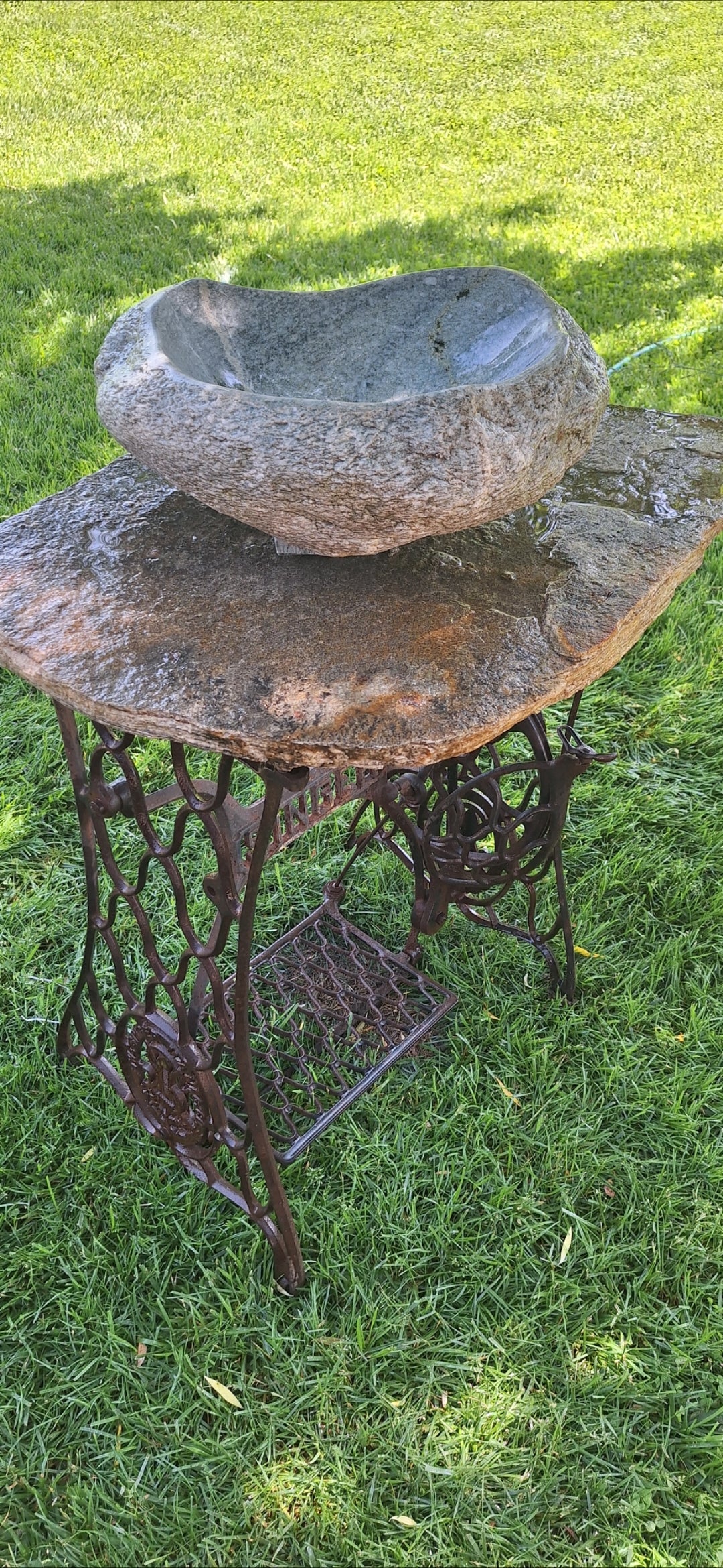 Lavoar Piatră Naturală, 46×37×13,montaj pe blat,greutate 20 kg,gri