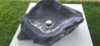 Lavoar Piatră Naturală, 73×59×15, 48 kg,montaj pe blat