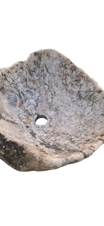 Lavoar din Piatră Naturală,stonesink, 44x38x18,montaj pe blat, 26.5 kg