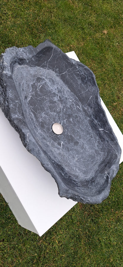 Lavoar Piatră Naturală, 86×57×18,montaj pe blat,57 kg