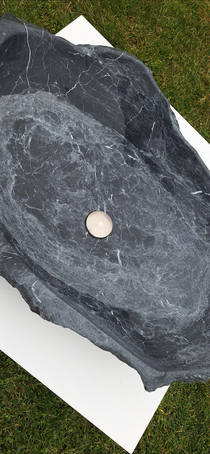 Lavoar Piatră Naturală, 86×57×18,montaj pe blat,57 kg