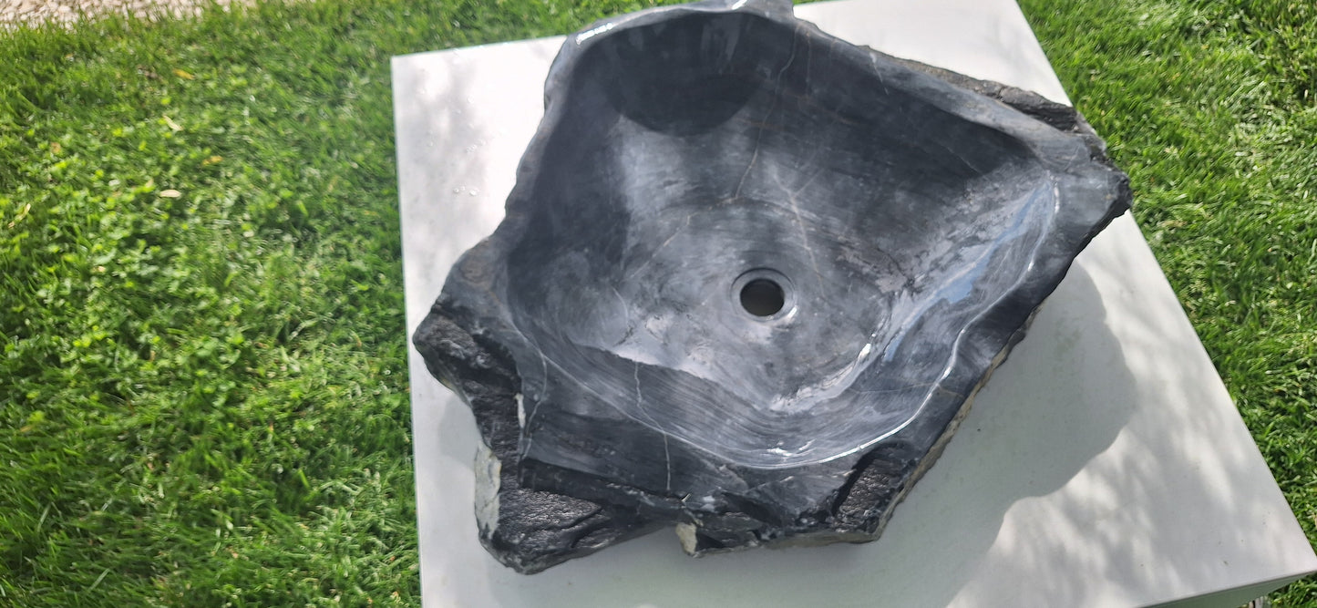 Lavoar Piatră Naturală, 73×59×15, 48 kg,montaj pe blat