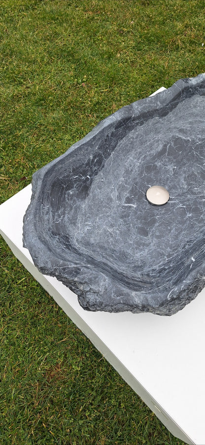 Lavoar Piatră Naturală, 86×57×18,montaj pe blat,57 kg