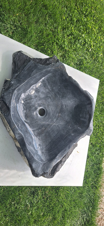 Lavoar Piatră Naturală, 73×59×15, 48 kg,montaj pe blat